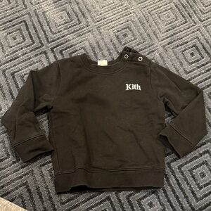 Kith Kids Black Pullover Sweatshirt